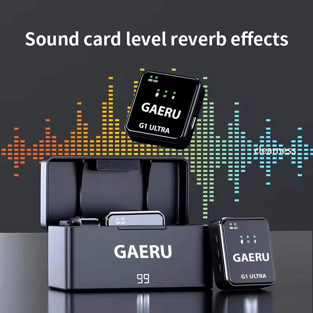 Bộ thu và hộp sạc GAERU G1 ULTRA